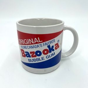 Vintage Bazooka Bubble Gum Coffee Mug Cup